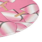 Neapolitan Ice Cream Bars-Straw-Van-Cutting Board Snijplank (Hoek)