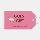 Neapolitan Ice Cream Bars-Straw-Van-GIFT LABELS 10 Cadeaulabel (Voorkant (Horizontaal))