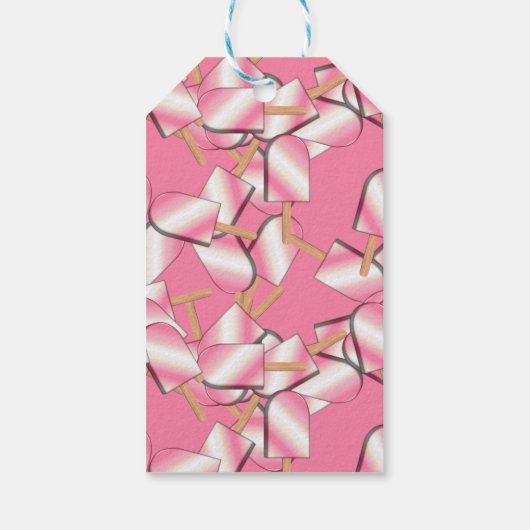 Neapolitan Ice Cream Bars-Straw-Van-GIFT LABELS 10 Cadeaulabel (Achterkant)