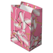 Neapolitan Ice Cream Bars Straw/Vanilla-GIFT BAG M Medium Cadeauzakje (Achterkant Gekanteld)