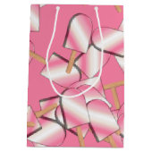 Neapolitan Ice Cream Bars Straw/Vanilla-GIFT BAG M Medium Cadeauzakje (Achterkant)
