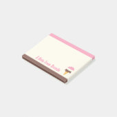 Neapolitan Ice Cream Cone Post-it® Notes (Schuin)