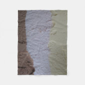 Neapolitan Ice Cream Fleece Blanket Deken (Voorkant)