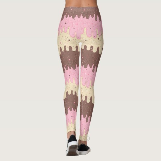 Neapolitan Ice Cream Leggings (Achterkant)