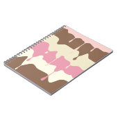 Neapolitan Ice Cream neerhalen Notitieboek (Linkerzijde)