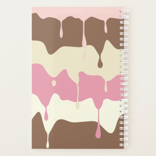 Neapolitan Ice Cream neerhalen Planner (Achterkant)