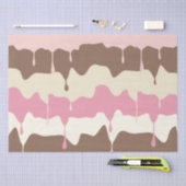 Neapolitan Ice Cream neerhalen Tissuepapier (Craft)