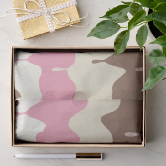 Neapolitan Ice Cream neerhalen Tissuepapier (Geschenk)