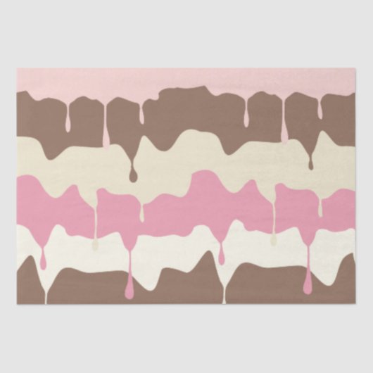 Neapolitan Ice Cream neerhalen Tissuepapier (Voorkant)