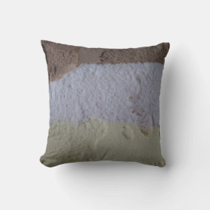 Neapolitan Ice Cream Pillow - Strawberry Reverse Kussen