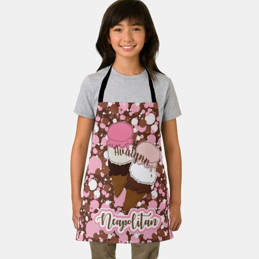 Neapolitan Ice crème Schort (Insitu)