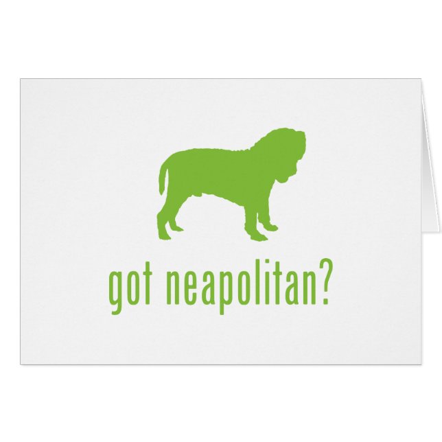 Neapolitan Mastiff (Voorkant Horizontaal)