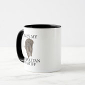 NEAPOLITAN MASTIFF Love. Mok (Voorkant links)