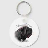 Neapolitan Mastiff mama 2 Sleutelhanger (Achterkant)