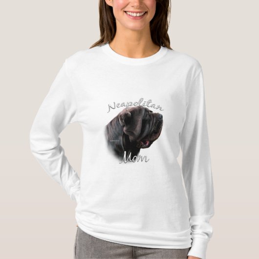 Neapolitan Mastiff mama 2 T-shirt (Voorkant)