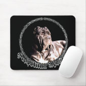 Neapolitan Mastiff mousepad Muismat (Met muis)