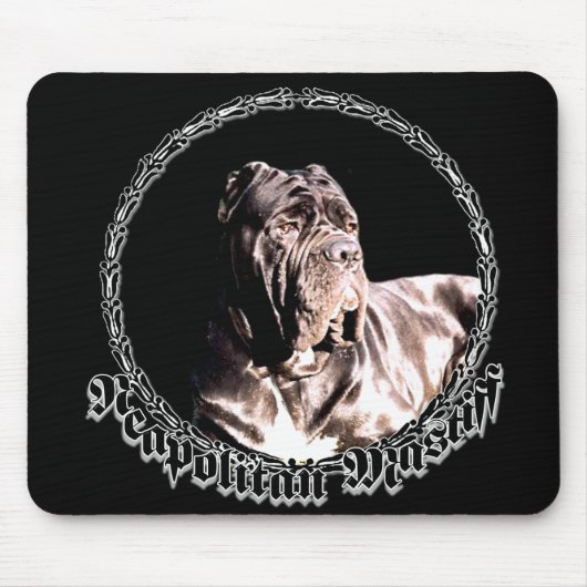 Neapolitan Mastiff mousepad Muismat (Voorkant)
