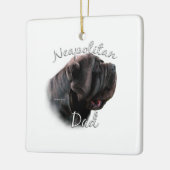 Neapolitan Mastiff Pa 2 Keramisch Ornament (Links)
