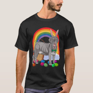 Neapolitan Mastiff Paaseieren Bunny Dog T-shirt