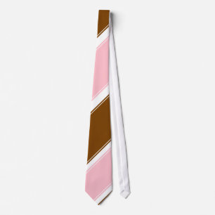 Neapolitan met diagonaal streping stropdas