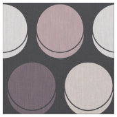 Neapolitan Midnight Trendy Polka Dot Pattern Stof (Close Up)