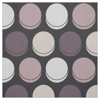 Neapolitan Midnight Trendy Polka Dot Pattern Stof