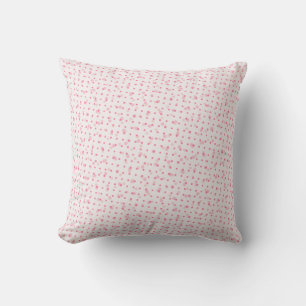 Neapolitan Mini Stippen-2-roze-wit-q Sierkussen