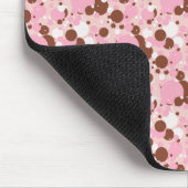 Neapolitan Stippen 01-Lt roze-Mousepad Muismat (Hoek)