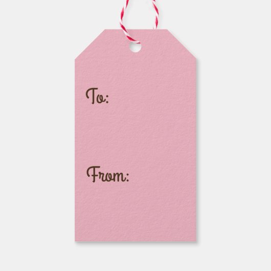 Neapolitan striped gift labels cadeaulabel (Achterkant)