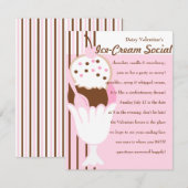 Neapolitan Sundae Kaart (Voorkant / Achterkant)