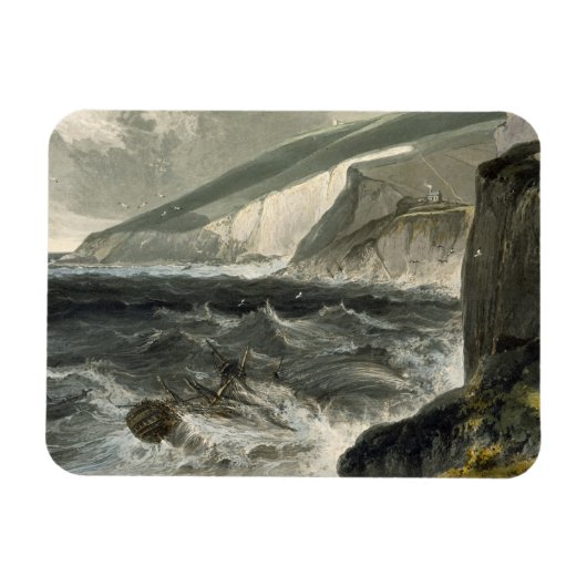 Near Beachy Head, van 'A Voyage Around Great Brit Magneet (Horizontaal)