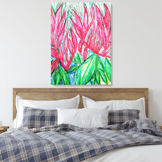 Near Complementary Canvas Afdruk (Insitu (Slaapkamer))