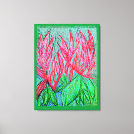 Near Complementary Canvas Afdruk