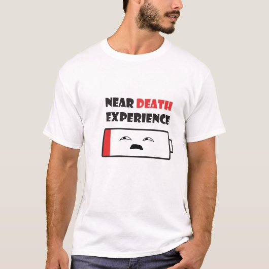 Near Death Battery T-shirt (Voorkant)