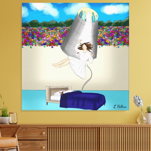 Near Death Experience Art | Levensduur na de dood Canvas Afdruk (Insitu (Woonkamer))