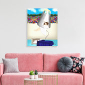 Near Death Experience Art | Levensduur na de dood Canvas Afdruk (Insitu (Woonkamer))