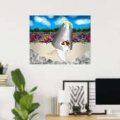 Near Death Experience Art | Levensduur na de dood Poster (Thuiskantoor)