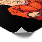 Near Future Trump lock Him Up' Orange Prison Jumps Poster (Hoek)