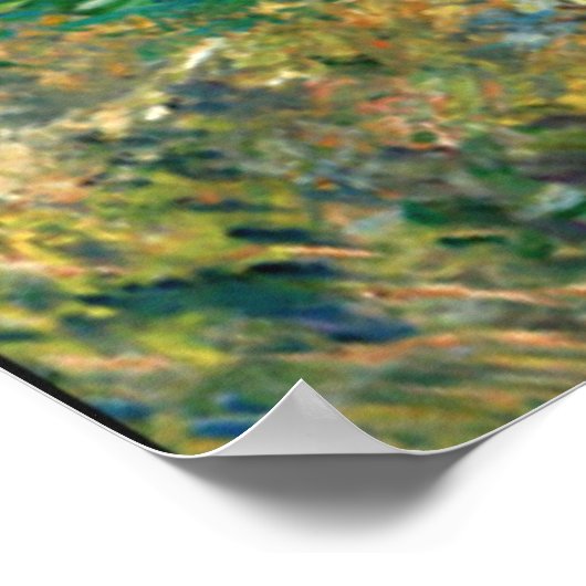 Near Monte Carlo, beroemd schilderij van Claude Mo Poster (Hoek)