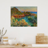 Near Monte Carlo, beroemd schilderij van Claude Mo Poster (Keuken)