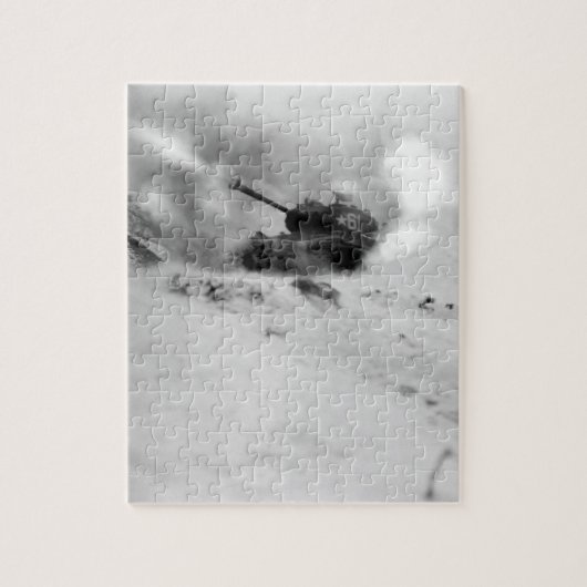 Near Song Sil-li, Korea, een tank van het Afbeeldi Legpuzzel (Verticaal)