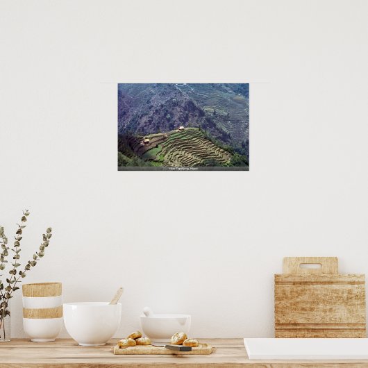 Near Tapelijung, Nepal Poster (Keuken)