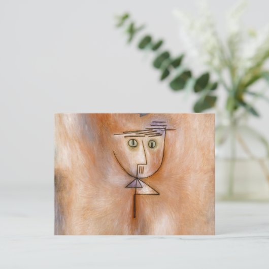 Nearly Hit by Paul Klee Briefkaart (Staand voorkant)