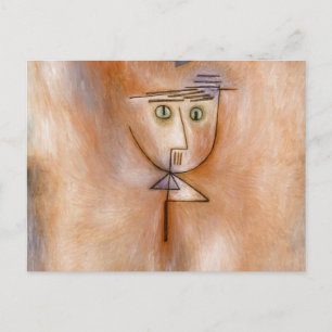 Nearly Hit by Paul Klee Briefkaart