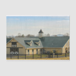 Neat als Pin Horse Barn en Stable Tissuepapier