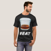 Neat   Bourbon Whiskey T-shirt (Voorkant volledig)