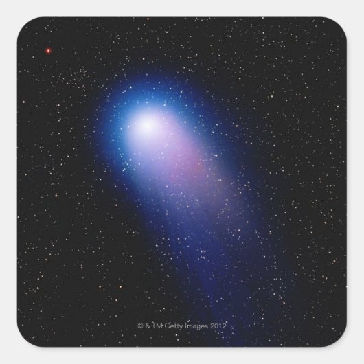 NEAT Comet Vierkante Sticker (Voorkant)