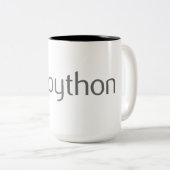 Neat Python Coder Tweekleurige Koffiemok (Voorkant rechts)