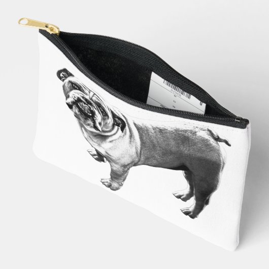 Neat Zips, Bulldog Flair Etui (Open)