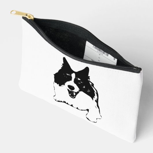 Neat Zips, Corgi Flair Etui (Open)